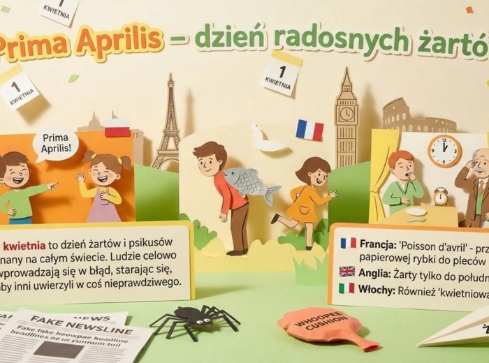 Kwiecień - gazetka/prezentacja/20 plansz