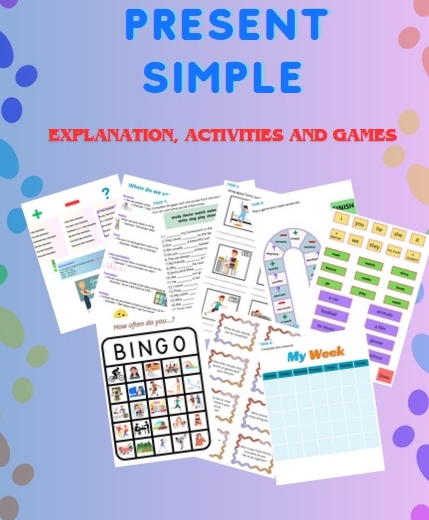 Present Simple - zasady, ćwiczenia, gry