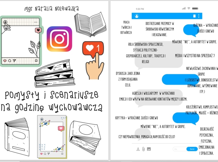 Pomysły i scenariusze na GODZINĘ WYCHOWAWCZĄ