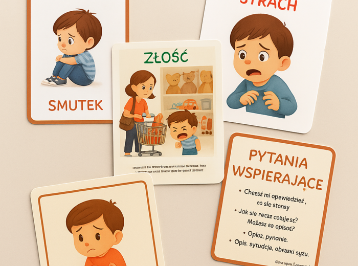 Karty Emocji – gra wspierająca rozwój emocjonalny i społeczny