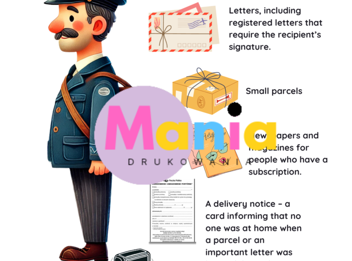 Dzień Listonosza – zestaw PDF w wersji angielskiej