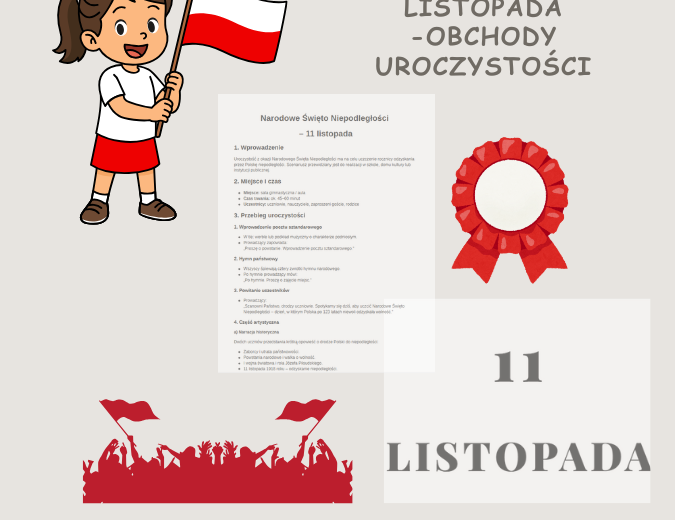 11 listopada - scenariusz uroczystości