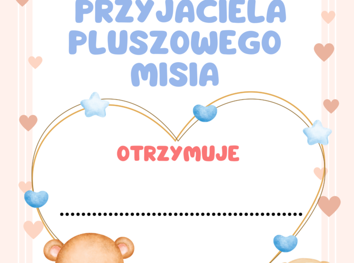 DZIEŃ PLUSZOWEGO MISIA - zestaw materiałów