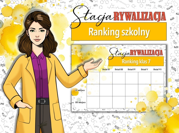 Stacja: RYWALIZACJA! BONUSOWY materiał do pracy metodą Stacji: Rywalizacji! Chemia. Powtórzenie wiadomości. Stacje zadaniowe. Praca grupowa. Zadanie. Gra dydaktyczna. Darmowy. FREE.