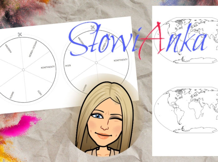 Zestaw materiałów do przeprowadzenia lekcji geografii - "Akademia Pana Kleksa" + PREZENTACJA GRATIS