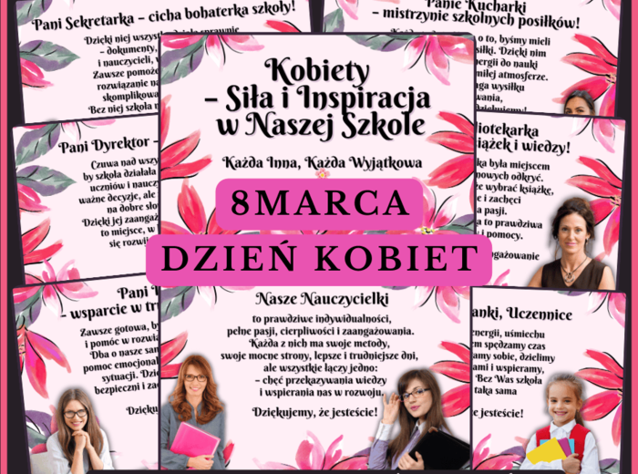 KOBIETY SIŁA I INSPIRACJA W NASZEJ SZKOLE
