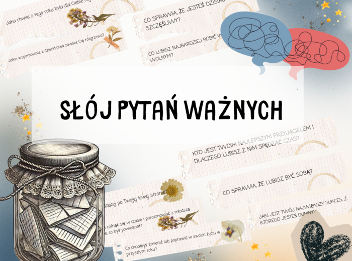 Słój pytań ważnych + wersja Mini