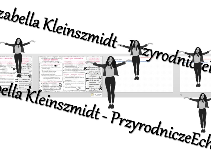 Kompletny zestaw na jedną lekcję „Narządy zmysłów” – sketchnotka + karty pracy w power point + gratisowy link do prezentacji multimedialnej niekomercyjnej + gratisowy link do lekcji multimedialnej niekomercyjnej również wykonanej w genial.ly do indywidua