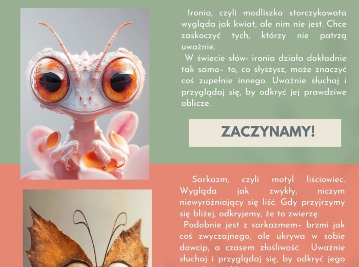 Ironia i Sarkazm. Mistrzowie ukrytych znaczeń.