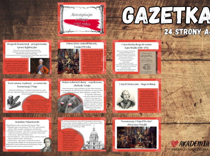 KONSTYTUCJA 3 MAJA - GAZETKA