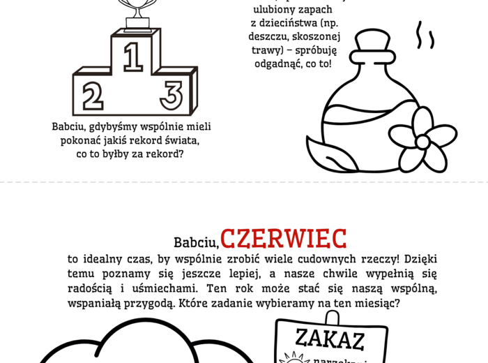 Prezent z okazji DNIA BABCI I DZIADKA- kalendarz wspomnień DIY