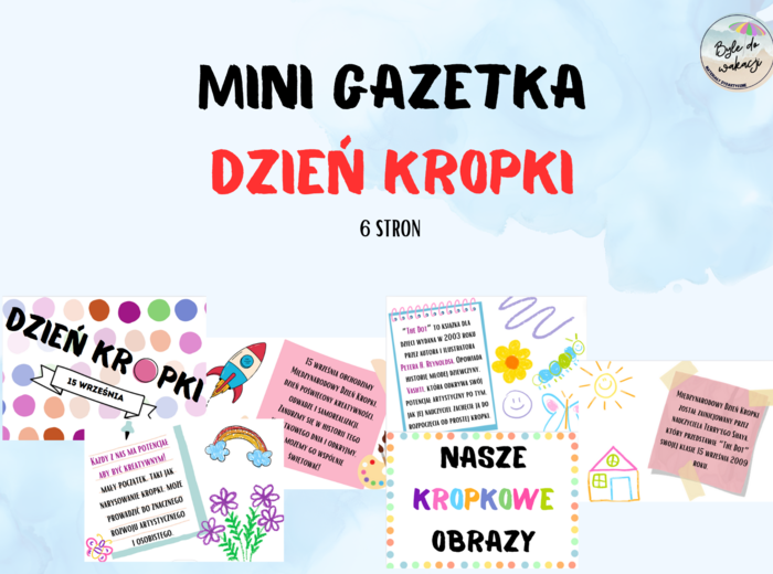 Dzień Kropki- Mini Gazetka