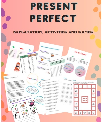 Present Perfect – zasady, ćwiczenia, gry