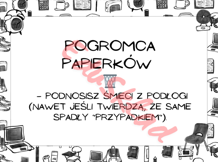 📰 Gazetka „Obowiązki Dyżurnego” 🚨