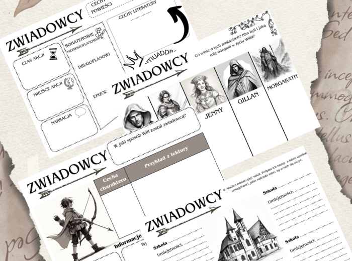 Zwiadowcy: Ruiny Gorlanu - karty pracy