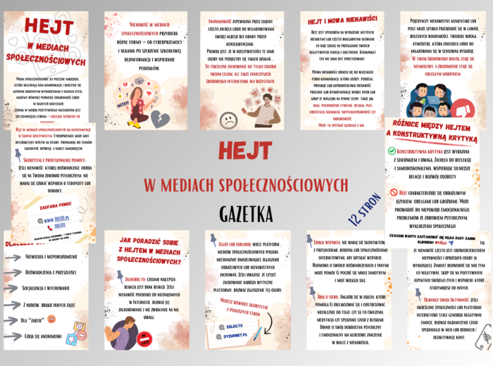 HEJT w mediach społecznościowych GAZETKA