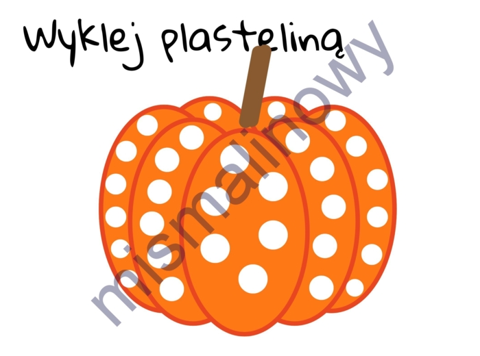 Dynia wyklej z plasteliny