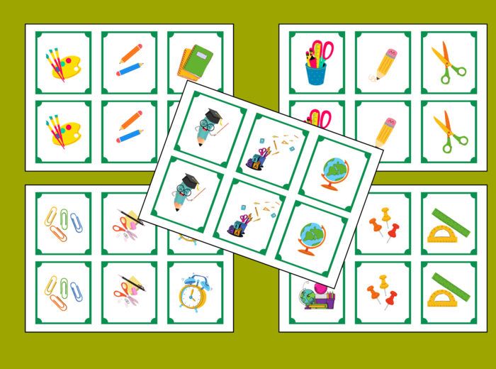 POWRÓT DO SZKOŁY - szkoła – memory – 30 szt.