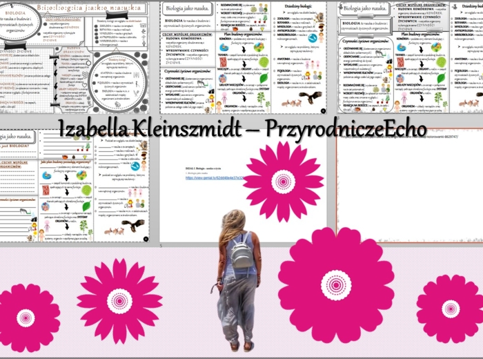 Minizestaw do tematu „Biologia jako nauka” – sketchnotka + karta pracy w pdf + gratisowy link do prezentacji multimedialnej niekomercyjnej wykonanej w genial.ly do indywidualnego pobrania i użycia do celów niekomercyjnych. Biologia 5, Dział „Biologia – n