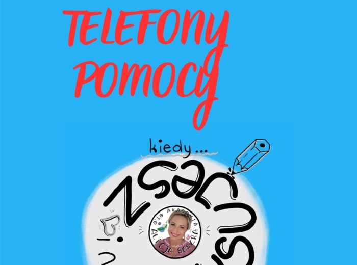 TELEFONY POMOCY by Alicja Soszka