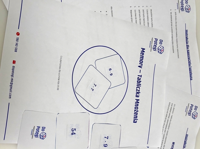 Memory – Tabliczka mnożenia