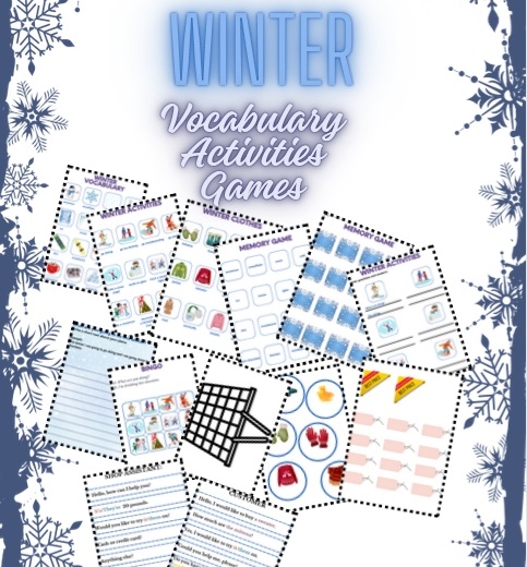 Winter - Vocabulary, activities, games