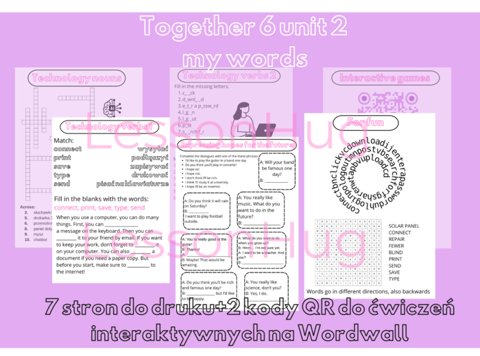 Together 6 unit 2 My words