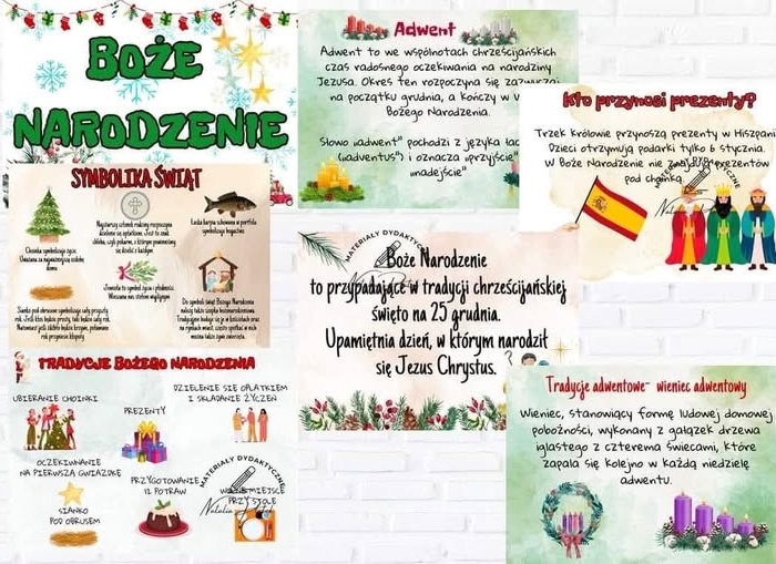 PLANSZE BOŻE NARODZENIE
