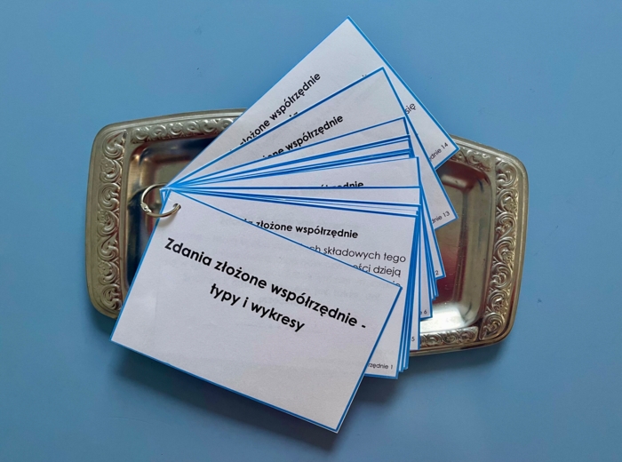 Zdania złożone współrzędnie - typy i wykresy - teoria