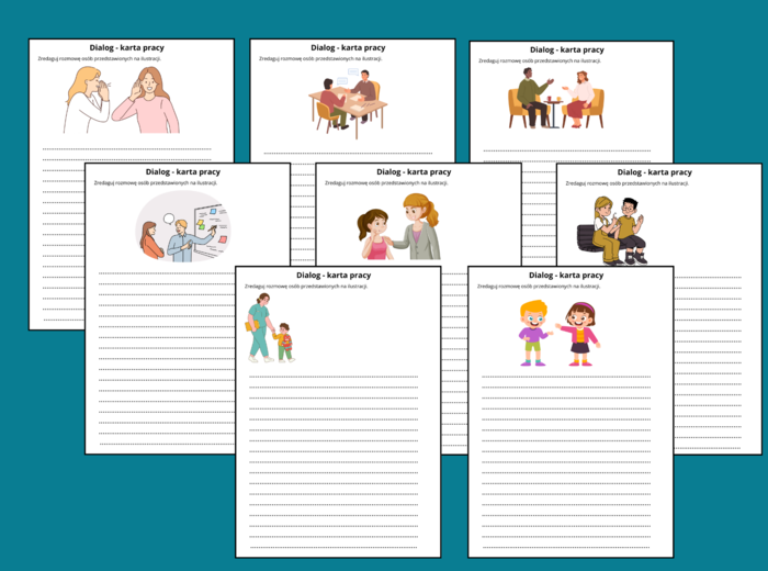 DIALOG - karta pracy - ćwiczenia redakcyjne