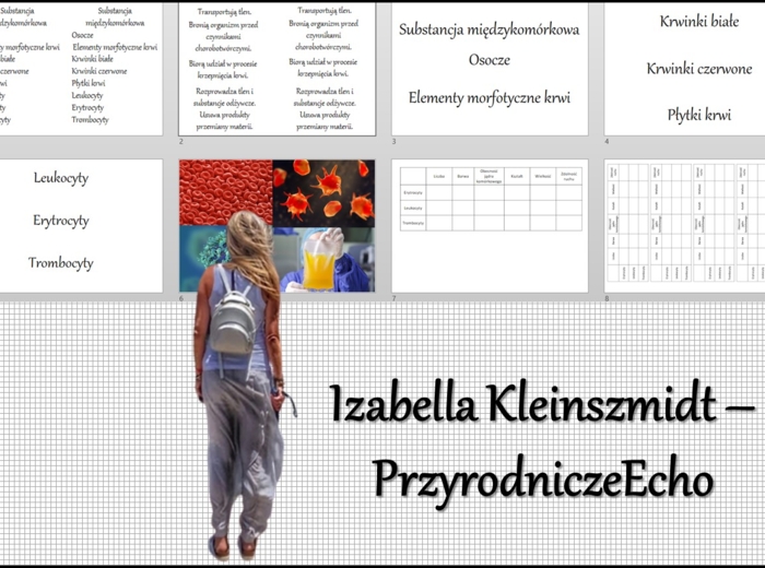 Karta pracy/stacje zadaniowe/ do tematu „Budowa i funkcje krwi” w pdf. W gratisie niekomercyjny scenariusz lekcji/pomysł na lekcję w programie genial.ly do edycji. Biologia 7. Dział „Układ krwionośny”.
