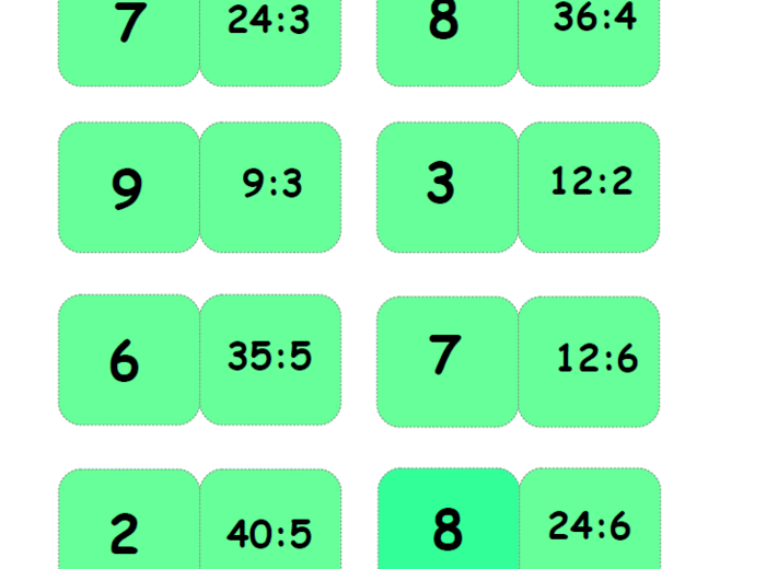 Domino - gry matematyczne