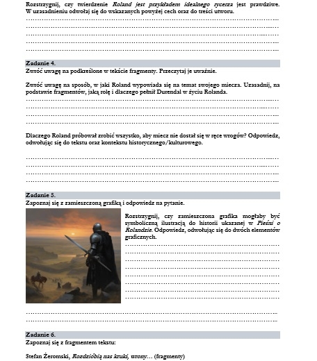 Zestaw - lekturownik dla LO część I i II