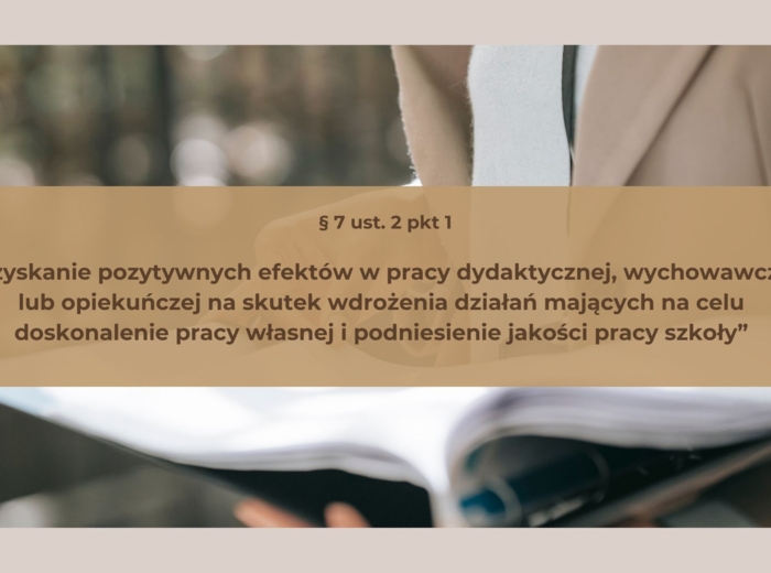 Szablon prezentacji dorobku nauczyciela na egzamin mianowany.