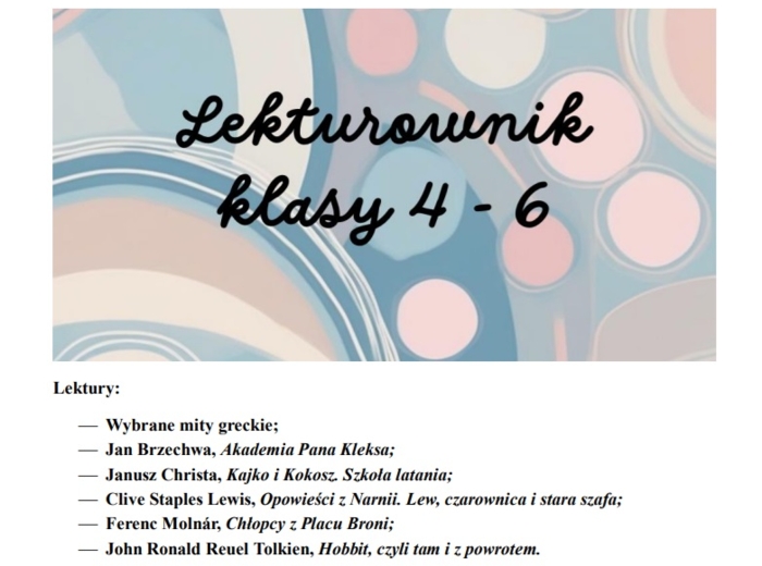 Lekturownik 4-6