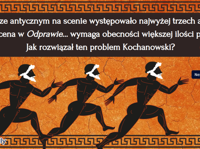 Odprawa posłów greckich - cykl lekcji