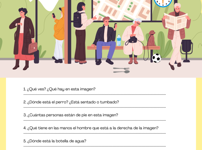 Hiszpański: ¿Qué ves en esta imagen? I