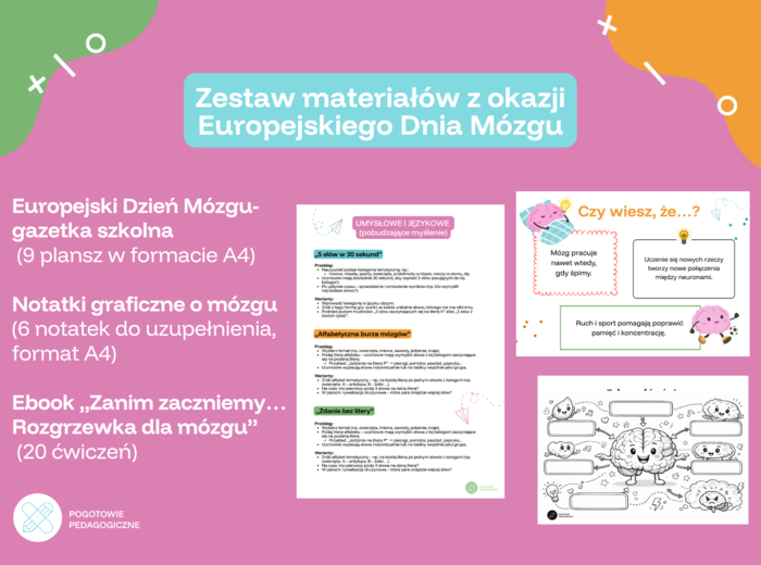 Zestaw z okazji Europejskiego Dnia Mózgu