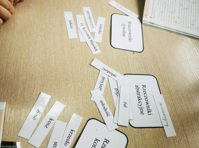 Rzeczownik - podział i przypadki