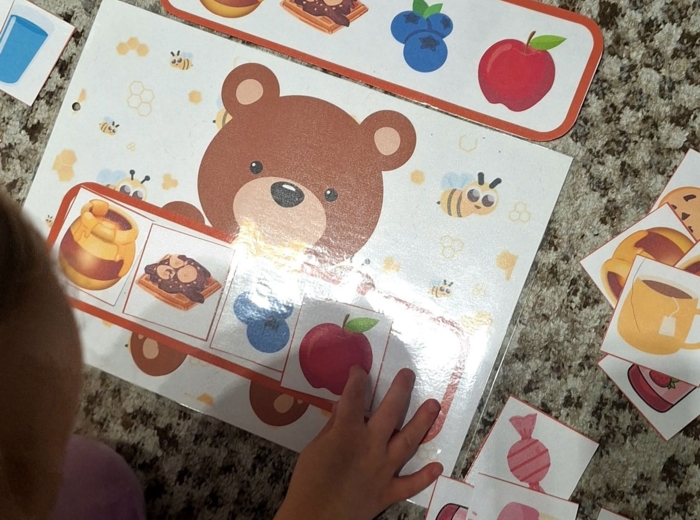 Dzień Misia - Układanka lewopółkulowa