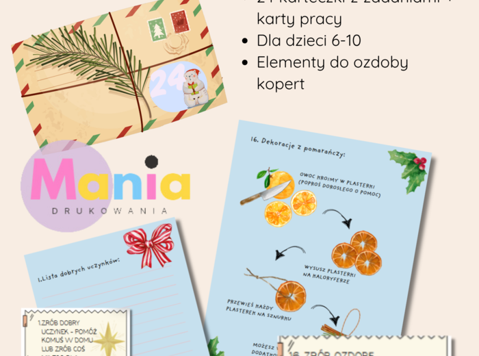 Domowy Kalendarz Adwentowy