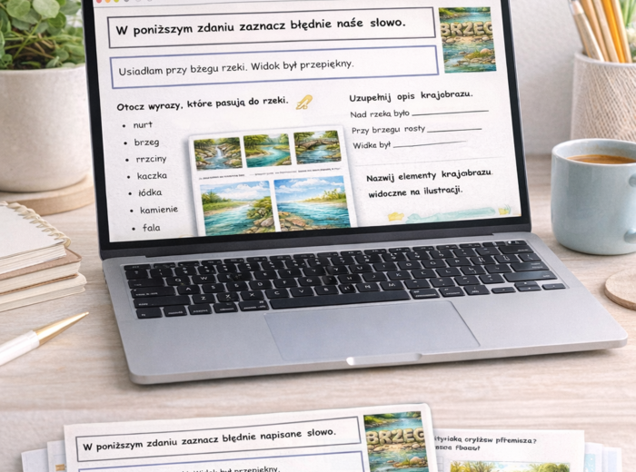 PISOWNIA WYRAZÓW Z Ż I RZ. Zestaw zadań + komentarz