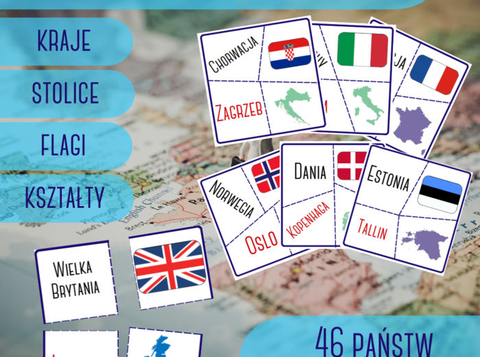 Puzzle - Państwa Europy