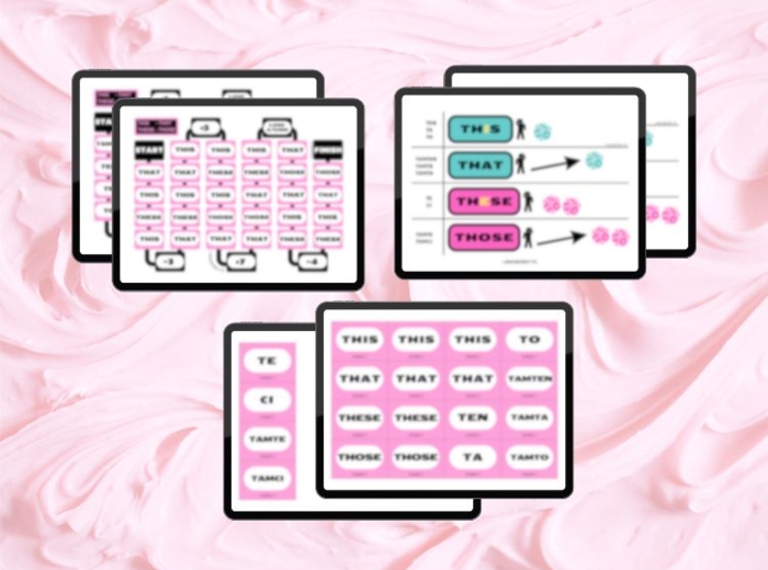 THIS THAT THESE THOSE 01