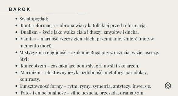 Prezentacja periodyzacja epok