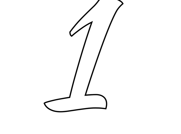 Szablon liter – kaushan – wielkie