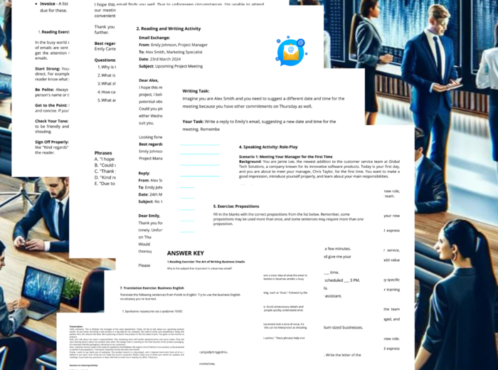 Introduction to Business English. Angielski biznesowy.