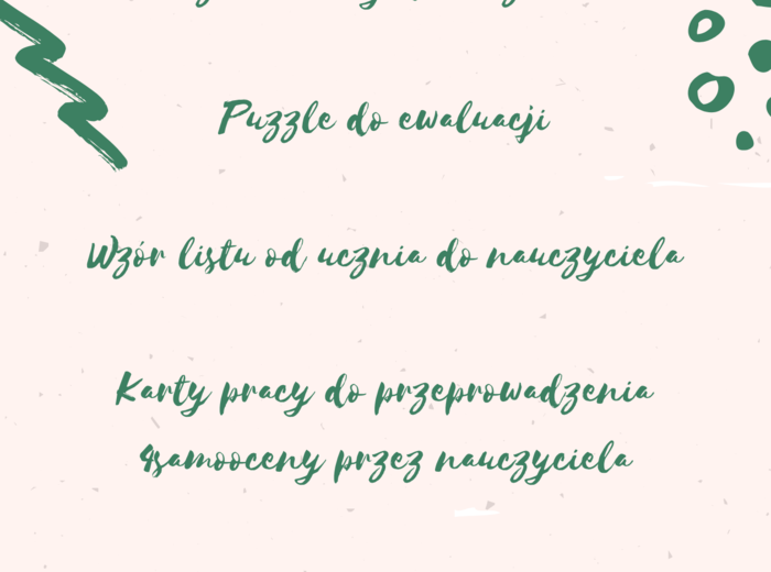 Karty pracy: Ewaluacja pracy nauczyciela