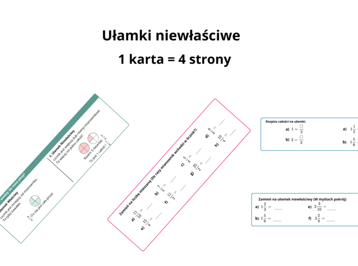 Ułamki niewłaściwe bez bólu głowy!