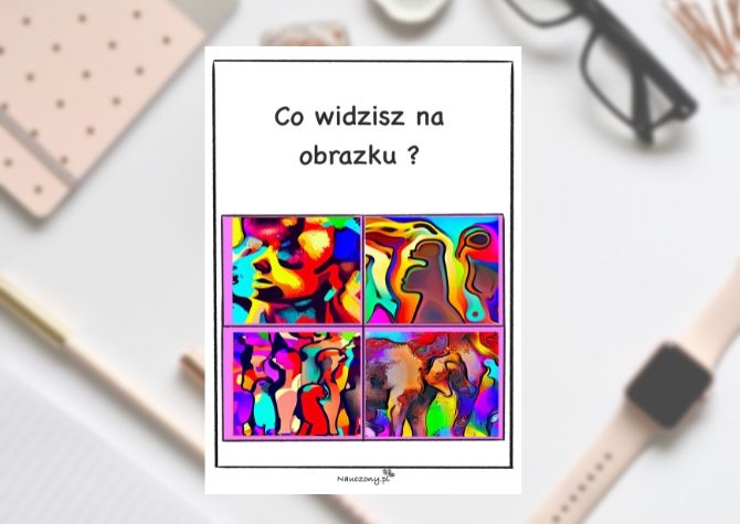 Co widzisz na obrazku? Kreatywne karty dla dzieci